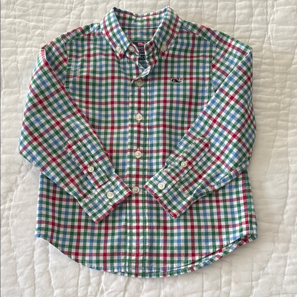 Vineyard Vines Plaid Button-Down Shirt